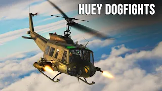 UH-1H HUEY DOGFIGHTS | Digital Combat Simulator | DCS |