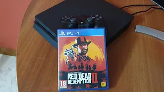 RED DEAD REDEMPTION II on PS4 Slim (1080P Monitor)