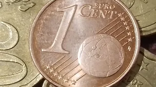 1 EURO CENT 2003 FINLAND РИВЕРС ГЛОБУС АВЕРС ФИНСКИЙ ГЕРАЛЬДИЧЕСКИЙ ЛЕВ #1CENT #COINS #CAPITALTV
