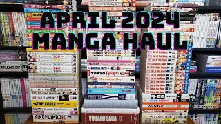 April 2024 Giant Manga Haul!