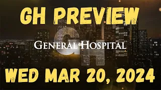 General Hospital Preview 3-20-24 #gh #generalhospital March 20, 2024