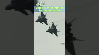 #j20 jets #fly in formation in #airshow #china #aircraft