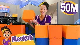 Meekah Sky Zone - Flips | Educational Videos for Kids | Blippi and Meekah Kids TV