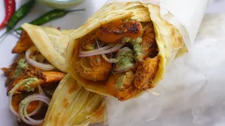 Chicken Tandoori Paratha Roll By Recipes Of The World