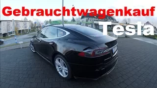 Kauf eines Tesla Model S 85D Gebrauchtwagen Roadtrip nach Bielefeld mit dem 75D