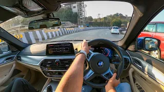 BMW 5-Series M Sport Petrol - Driving Impressions | Faisal Khan