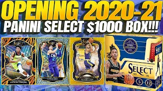 Opening 2020-21 Panini SELECT Hobby Basketball Box/Break!!! $1000 BOX!!!!!