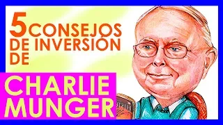 5 CONSEJOS de Inversion de CHARLIE MUNGER, la Mano derecha de WARREN BUFFETT - Invertir Aprendiendo