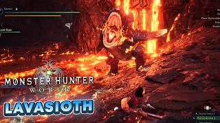 Lavasioth Monster Mirip Ikan Berenang DiLava!! - Mosnter Hunter Side Quest • No Commentary Pt5