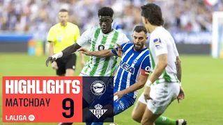 Highlights Deportivo Alavés vs Real Betis (1-1)