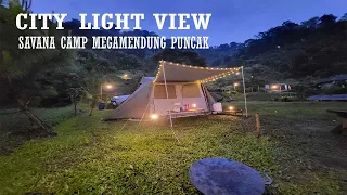 Camping di Savana Camp || Campervan Megamendung Puncak Bogor || Tenda Naturehike Village 5 || ASMR