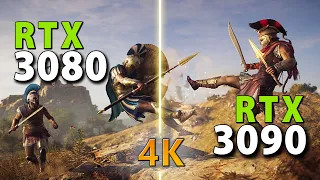 RTX 3090 vs RTX 3080 // Test in 9 Games | 4K