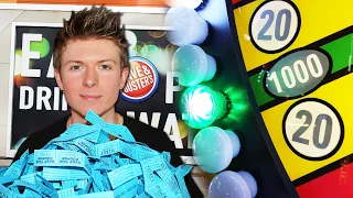 I Won 100,000 Tickets at Dave & Busters Arcade!!