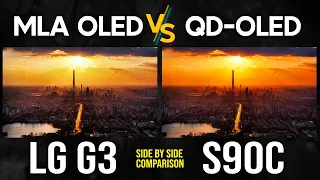 LG G3 vs Samsung S90C | MLA vs QD OLED Premium 4K TV Comparison