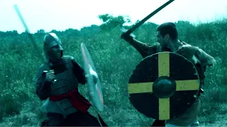 Macbeth vs Macduff: the BEST Fight Scene with Viking Shields