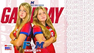 Franklin Community v Martinsville | 2023 Girls Soccer | MHS Rewind