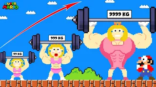 Evolution Of Peach: Peach's Power-Up Journey in Super Mario!