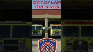 Lapeer Fire for a lawn chair on fire dispatch