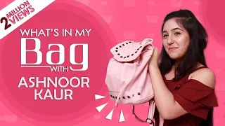 What’s In My Bag With Ashnoor Kaur | Exclusive | India Forums