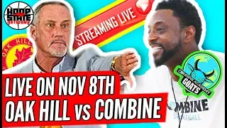 Jeff McInnis & THE GOATS: Combine Academy LIVE SHOWDOWN vs Oak Hill on NOV 8th!!