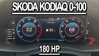 Skoda Kodiaq 2.0 tsi acceleration 0-100 180HP