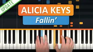 Alicia Keys - Fallin' (Official HD Piano Lesson)