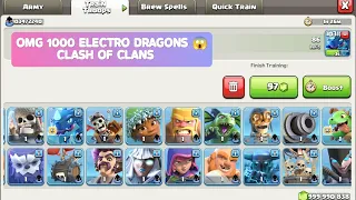 Win with —1000 ELECTRO DRAGONS 😱 |CLASH OF CLANS|#clashofclans #win #war #dragons #electro