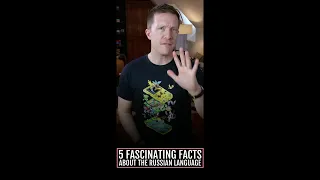 The Russian Language: 5 Crazy Facts in 60 Seconds #Short