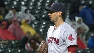 BOS@CLE: Breslow goes 5 1/3 innings, fans two in loss