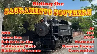 Riding the Sacramento Southern, North Pacific Coast #12 AND the Backwards Big Boy - SP Cab Forward