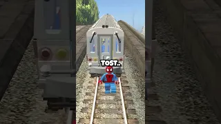 Spider-Man Oyunlarında Tren Çarparsa N'olur?