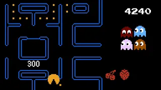 Pac-Man but the ghosts are outside of the maze