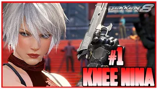 KNEE ( NINA )  ▰  TEKKEN 8 PLAYER HIGHLIGHTS