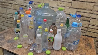 Never throw away empty plastic bottles, but make a useful device out of them. 3 Great ideas!