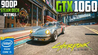 GTX 1060 | Cyberpunk 2077 - Steam Deck Settings 900P | i5 3570 | 12GB Ram | Gameplay Test