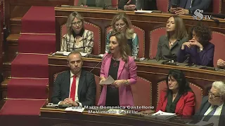 Mariolina Castellone - dichiarazione di voto Commissione parlamentare di inchiesta sul lavoro