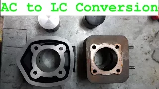 Piaggio Zip AC to LC Conversion