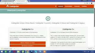 codeigniter tutorial in telugu|codeigniter basics|codeigniter installation step by step|codeigniter