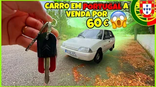 CARRO POR 60€ EM PORTUGAL MUITO BARATO - (Conrado Vlogs)