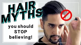 Hair Myths You Should Stop Believing! Hair Products And Hair Loss / Heat Damage + More ✖ James Welsh