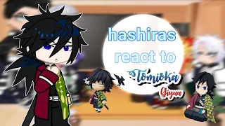 Hashiras react to tomioka giyuu //‼️Angst‼️ //