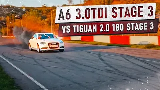 Audi  Stage 3  vs Tiguan stage 3