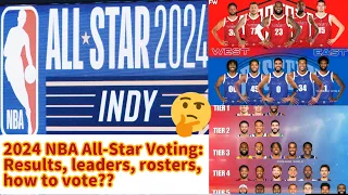 2024 NBA All-Star Voting: Results, leaders, rosters, how to vote#basketball #nba #usa