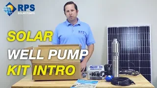 Solar Well Pump Kit - Introduction