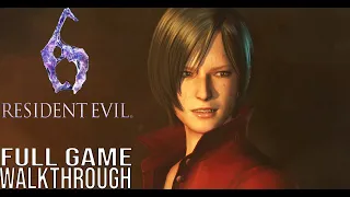 RESIDENT EVIL 6 PS5 Full Game Walkthrough - No Commentary Ada Wong (Resident Evil 6 Full Game)