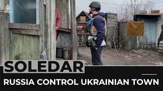 Russia says its forces have taken control of Ukraine’s Soledar