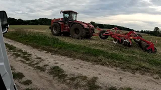 Rzepak skoszony zaczynamy zboża. Pierwsza awaria Case IH Steiger 9350. Żniwa 2023