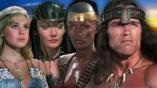 CONAN THE DESTROYER ⭐ Then and Now