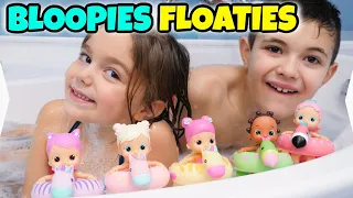 BAGNETTO con le BLOOPIES FLOATIES e SORPRESA CUCCIOLI in Acqua