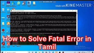 How to solve fatal error in tamil | laravel fatel error in tamil | php warning in tamil | laravel